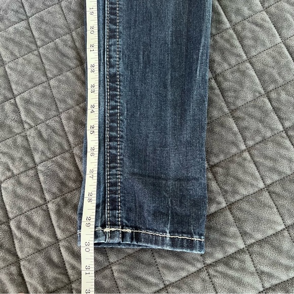 Miss me Jeans Women 28 Cuffed Skinny Solid Western 30” L CL - Picture 8 of 8